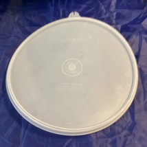 Vintage Tupperware #229 sheer Round Replacement Lid - $9.41