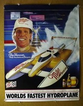 1988 MILLER HIGH LIFE 3 Time National Champion hydroplane poster - £7.98 GBP