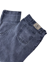 Wrangler Jeans Size 44x29 Mens Vintage Grunge Baggy Rinsed Black Denim Y2K - $619.42 MXN