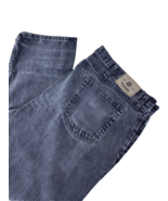 Wrangler Jeans Size 44x29 Mens Vintage Grunge Baggy Rinsed Black Denim Y2K - $45.44 CAD