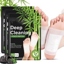 Foot Pads (30 PCS), Deep Cleansing Foot Patches with Bamboo Vinegar and Ginger - £17.83 GBP