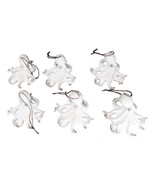 Set Of 6 Antique White Octopus Ocean Marine Wall Hanging Decor Tree Orna... - $61.50 CAD