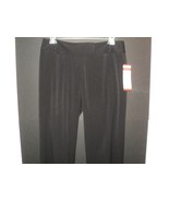 NEW Rafaella Pants Size 14, Black, Classic Fit, Easy Care, Tapered Leg, ... - £15.82 GBP