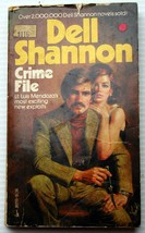 vntg Dell Shannon 1976 1st mmpb prt CRIME FILE (Lt Luis Mendoza #25) pedo-murder - £7.12 GBP