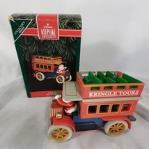 Hallmark Keepsake Ornament Kringle Tours Here Comes Santa Collector&#39;s Serie  #14 - £11.37 GBP