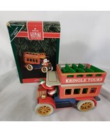 Hallmark Keepsake Ornament Kringle Tours Here Comes Santa Collector&#39;s Se... - £11.22 GBP