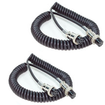 2X 8 pin desktop mic microphone cable cord for Yaesu MD-1 MD-100 MD-200 ... - £26.66 GBP