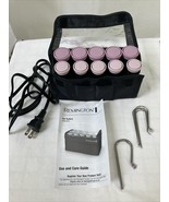 Remington Compact Hot Rollers Set of 10 Ceramic Travel Hair H1015 Tested... - $244.52 MXN