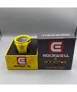 Rockwell x Rockstar Energy Drink Wristwatch Men Yellow Coliseum Rider Di... - $208.65 CAD