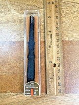 Vintage Speidel (NIB) Black Corfam &amp; Silver Watch Band (13mm or 1/2&quot;) (K... - £15.13 GBP