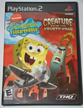 Playstation 2 - Sponge Bob Squarepants Creature From The Krusty Krab (Complete) - £23.98 GBP