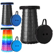 Folding Stool Portable Telescopic Chair Seat Camping Retractable Outdoor... - $280.63 MXN