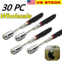 30 Pack Magnetic Pickup Tool LED Light Telescoping Handle Pick up Wholes... - £51.43 GBP