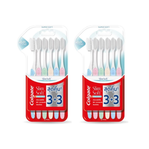 12X Colgate Slim Soft Deep Clean Toothbrush Super Soft Bristles Assorted Color - £42.03 GBP