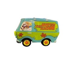Vintage Scooby Doo Mystery Machine Push N Go Van Official Hanna Barbera 2000 - £17.62 GBP