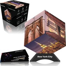 New York City Gift – Infinity Folding Cube for NYC Souvenirs – Smart Puzzle Cube - £39.68 GBP