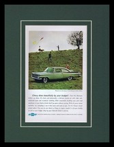 1965 Chevrolet Biscayne Framed 11x14 ORIGINAL Vintage Advertisement  - £34.94 GBP