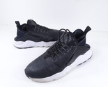 Nike Huarache Womens Size 6 Run Ultra Premium Black Trainers  Shoes 8595... - £18.06 GBP