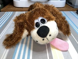 Flipo Toys Animated Puppy Dog laughing goofy soft Plush Stuffed 11&quot; Rolling Over - £15.50 GBP