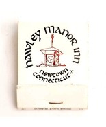 Hawley Manor Inn Vintage Matchbook Newton Connecticut Matches Unstruck E19H - $19.99