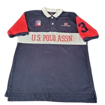 U.S. Polo Assn. Colorblock Polo Shirt Size Medium - £10.59 GBP