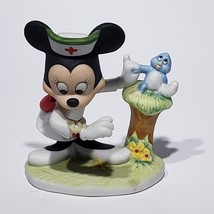 Walt Disney Productions Minnie Mouse Blood Pressure Bird Bisque Ceramic ... - £19.50 GBP