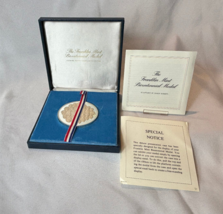 2000 Grains Sterling Silver Proof Limited Edt. Bicentennial Medal Frankl... - $197.95
