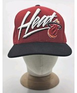 Miami Heat Mitchell and Ness Snapback Hat Cap Red NBA - €13,55 EUR