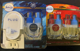 Febreze Plug Air Freshener Ember Scent, Pack of 2 With Plug In Ocean Scent - $20.56