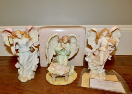 Lot 3 Seraphim Classics Angel Sabrina Francesca Heather Figurine Retired!! - £19.45 GBP