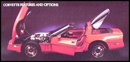 1985 Chevy Corvette ORIGINAL Dealer Brochure, GM NOS Xlnt 85 - $15.84