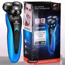 Men&#39;s 4-in-1 Electric 4D Shaver Razor Wet Dry Rechargeable Rotary Cordless USB - £15.53 GBP