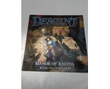 Descent Journeys In The Dark Second Edition Manor Of Ravens Rulebook - $21.37