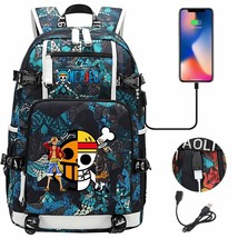 New   Prints Boys Girls Kids School bag Women USB Laptop Backpack Canvas Men Bag - £141.43 GBP