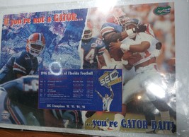 UF Florida Gators Football 1996 Poster - £11.21 GBP