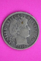 1910 S Barber Liberty Dime Scarce Semi Key Date Silver Coin Free Shippin... - £46.24 GBP