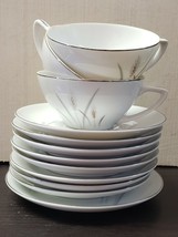 Fine China of Japan Max Schonfeld Dinnerware  Platinum Wheat Pattern - $5.00