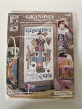 Vintage New GRANDMA 8”x14” Counted Cross Stitch Kit #8820 Design Works Inc - $29.45