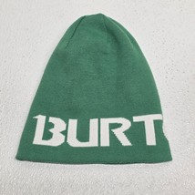 Burton Beanie Reversible Knit Hat Snowboarding Adult One Size Green White - $280.80 MXN