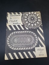 Originals By Elizabeth Hiddleson Crochet Doilies Volume 5 Vintage - $24.18