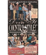 Doin&#39; It Country Style Volume Four Learn Country Dancing VHS - £3.92 GBP