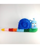 Ikea BLÅVINGAD Cushion Snail Shaped Mulitcolor 35x14&quot; Blavingad Plush Toy - £38.63 GBP