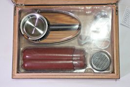 Fame Ford Wood Humidor with Cigar Gift Set 12.25" L x 8.75" W x 3.5" H image 5