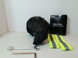 Bike Seat Installation Kit with Tools ,Reflective Strips and Nylon Seat ... - £3.92 GBP