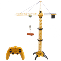 RC Cranes with Light Boy Toy Gift RC Tower Cranes Toy Construction Cranes - £61.08 GBP