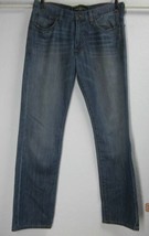 Lucky Brand 221 Original Straight Distressed W32 L32 Blue Jeans NICE - £14.97 GBP