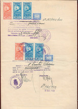 1932 Document 19 Revenue Airmail Stamps Mixed Romania Yugoslavia Serbia - £169.63 GBP