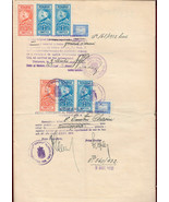 1932 Document 19 Revenue Airmail Stamps Mixed Romania Yugoslavia Serbia - £168.81 GBP