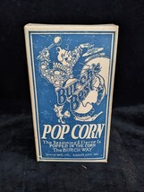 Original 1930s BURCH&#39;S BEST Pop Corn Cardboard Box ~ Popcorn - £30.80 GBP