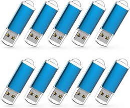 10 Pack 4GB USB Flash Drive USB 2.0 Memory Stick Bulk Thumb Drive Pen Drive Jump - £42.42 GBP